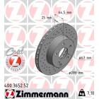 Brake disc set (2) ZIMMERMANN - 400.3652.52