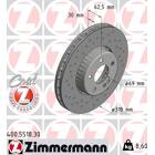 Brake disc set (2) ZIMMERMANN - 400.5518.30