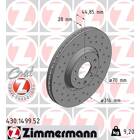Brake disc set (2) ZIMMERMANN - 430.1499.52