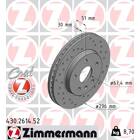 Brake disc set (2) ZIMMERMANN - 430.2614.52