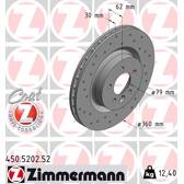 Brake disc (per unit) ZIMMERMANN - 450.5202.52
