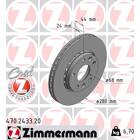 Brake disc set (2) ZIMMERMANN - 470.2433.20