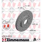 Brake disc set (2) ZIMMERMANN - 470.2433.52