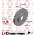 Brake disc set (2) ZIMMERMANN - 610.3720.20