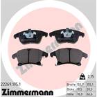 Front brake pad set (4 pcs) ZIMMERMANN - 22269.195.1
