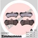 Front brake pad set (4 pcs) ZIMMERMANN - 23692.965.1