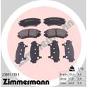 Front brake pad set (4 pcs) ZIMMERMANN - 23891.170.1