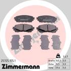 Front brake pad set (4 pcs) ZIMMERMANN - 25725.155.1