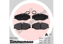 Front brake pad set