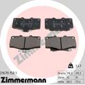 Front brake pad set ZIMMERMANN - 21679.150.1