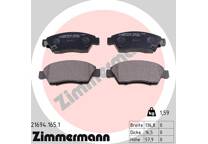 Front brake pad set