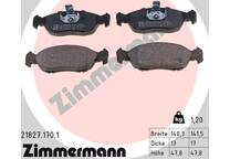 Front brake pad set