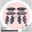 Front brake pad set ZIMMERMANN - 23096.165.1