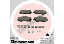 Front brake pad set