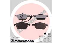 Front brake pad set