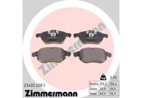 Front brake pad set