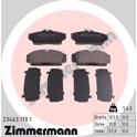 Front brake pad set ZIMMERMANN - 23463.170.1