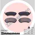 Front brake pad set ZIMMERMANN - 23502.160.1