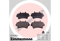 Front brake pad set