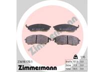 Front brake pad set