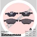 Front brake pad set ZIMMERMANN - 23720.175.1