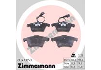 Front brake pad set