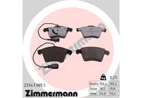 Front brake pad set