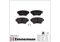 Front brake pad set