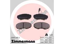 Front brake pad set