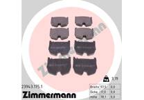 Front brake pad set