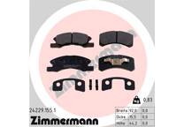 Front brake pad set