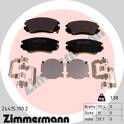 Front brake pad set ZIMMERMANN - 24415.190.2
