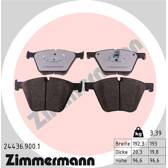Front brake pad set ZIMMERMANN - 24436.900.1