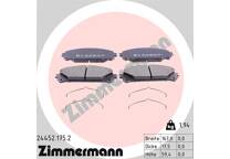 Front brake pad set