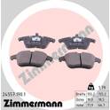 Front brake pad set ZIMMERMANN - 24557.190.1