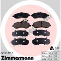Front brake pad set ZIMMERMANN - 24595.185.1