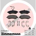 Front brake pad set ZIMMERMANN - 24595.185.2