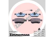 Front brake pad set