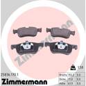 Front brake pad set ZIMMERMANN - 25836.170.1