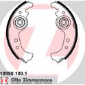 Jeu de mâchoires de frein ZIMMERMANN - 10990.100.1