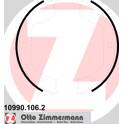 Jeu de mâchoires de frein ZIMMERMANN - 10990.106.2