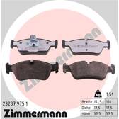 Jeu de plaquettes de frein avant ZIMMERMANN - 23287.975.1