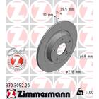 Brake disc set (2) ZIMMERMANN - 370.3052.20
