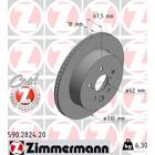 Brake disc set (2) ZIMMERMANN - 590.2824.20
