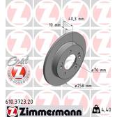 Brake disc set (2) ZIMMERMANN - 610.3723.20