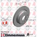 Brake disc set (2) ZIMMERMANN - 150.2902.20