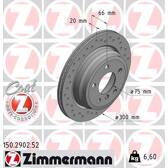 Brake disc set (2) ZIMMERMANN - 150.2902.52