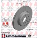 Brake disc set (2) ZIMMERMANN - 150.2919.20