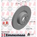 Brake disc set (2) ZIMMERMANN - 150.2921.20