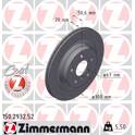 Brake disc set (2) ZIMMERMANN - 150.2932.52
